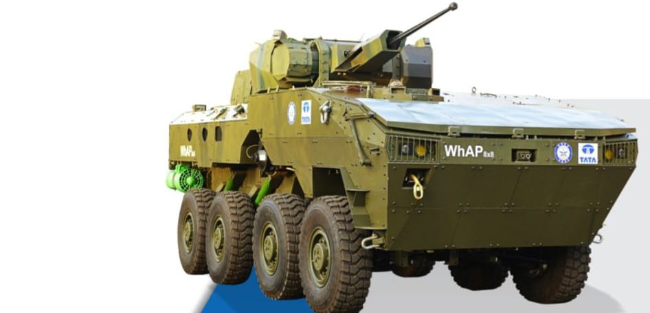 Morocco and India’s Tata Group sign strategic partnership to boost defense industry with local production of WhAP 8×8 combat vehicles